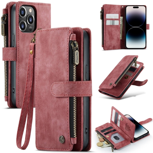 CASEME CASEME iPhone 14 Pro Fodral Multifunktionell Röd