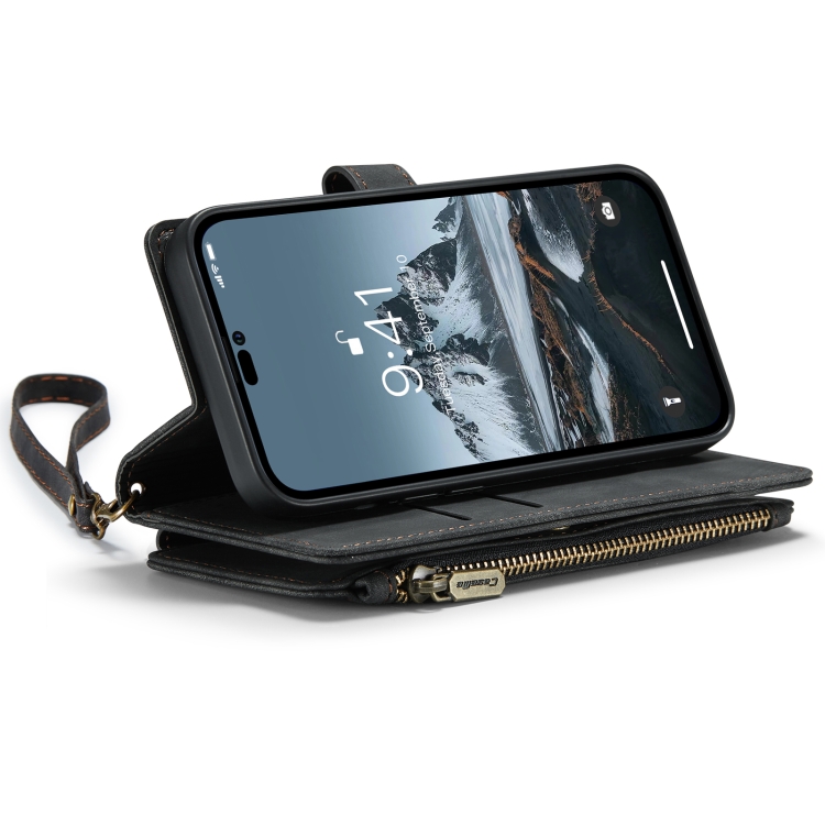 CASEME CASEME iPhone 14 Pro Fodral Multifunktionell Svart