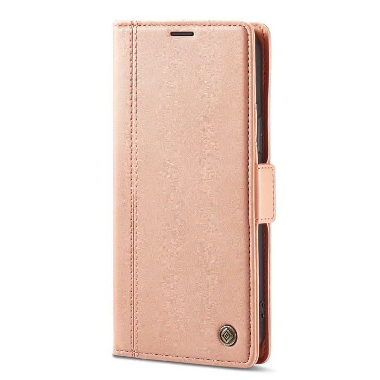 LC.IMEEKE LC.IMEEKE iPhone 14 Pro Fodral Med Magnetisk Stängning Roséguld