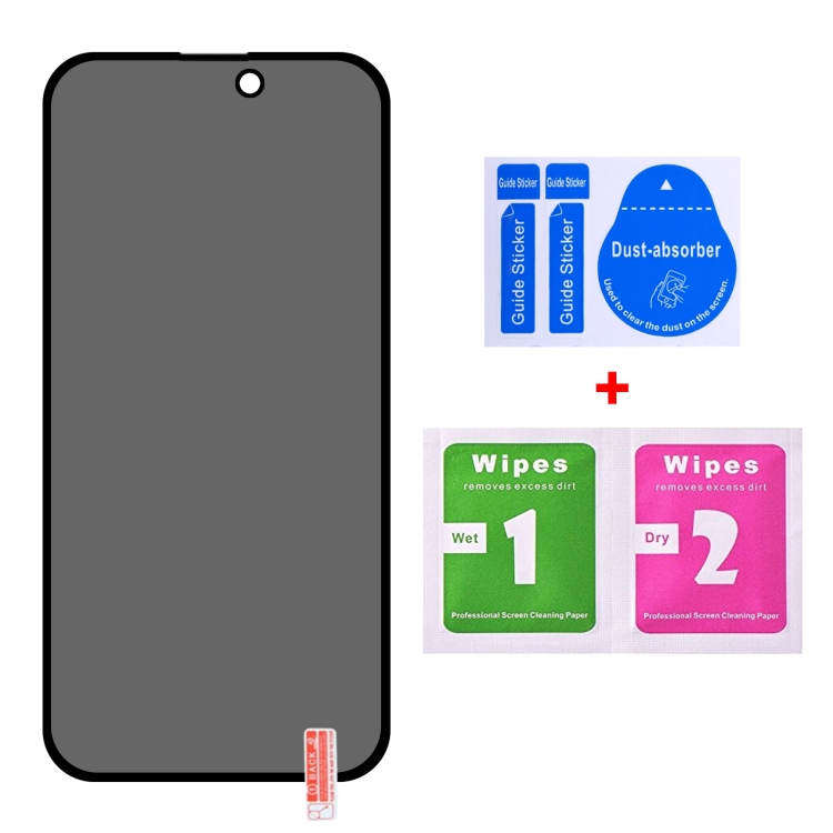  iPhone 14 Pro Skärmskydd Härdat Glas Privacy