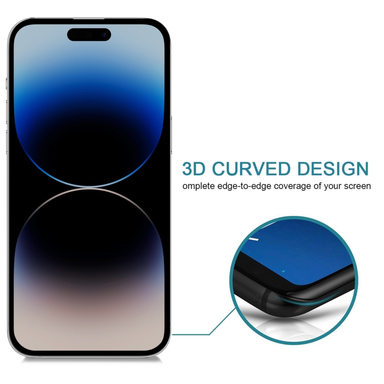  iPhone 14 Pro Skärmskydd Härdat Glas Privacy