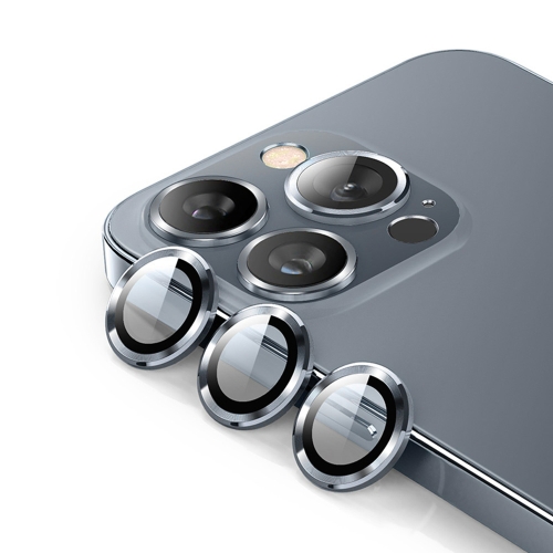 ENKAY ENKAY iPhone 14 Pro / 14 Pro Max Linsskydd Metall Ring Grafit Grå