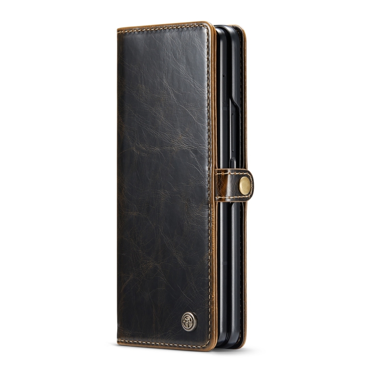 CASEME CASEME Galaxy Z Fold 3 Fodral Oil Wax Brun