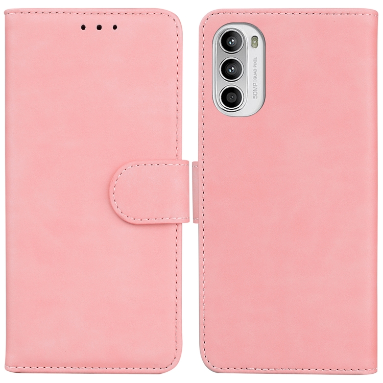  Motorola Moto G52/G82 Fodral Skin Touch Rosa