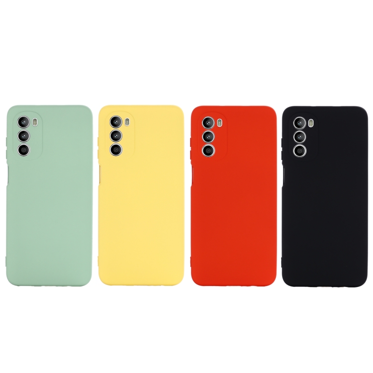  Motorola Moto G52/G82 Skal Liquid Silikon Svart