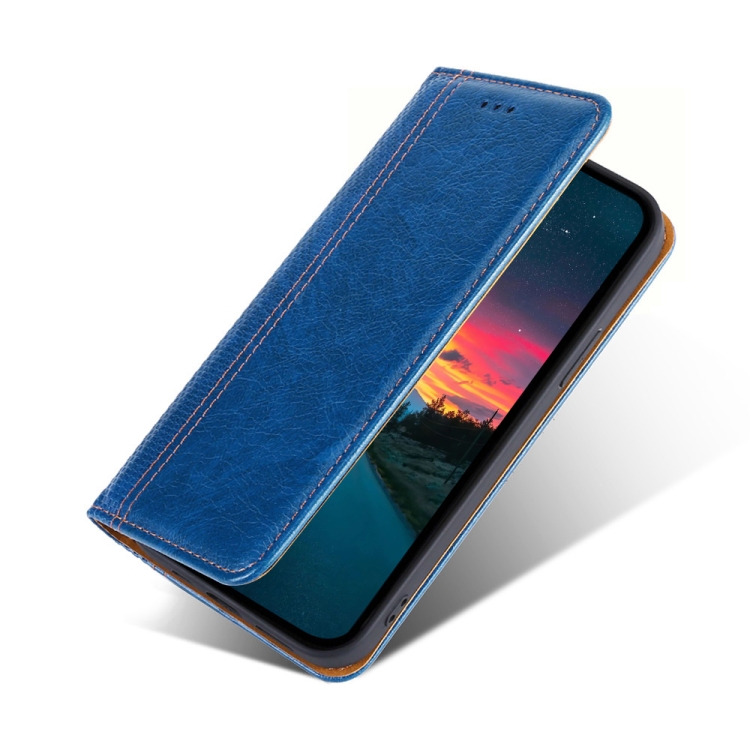  TCL 30+ (2022) Fodral Flip Läder Blå