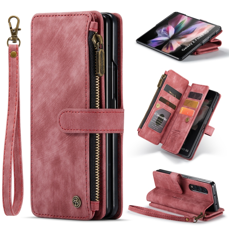 CASEME CASEME Galaxy Z Fold 3 Fodral Multifunktionell Röd