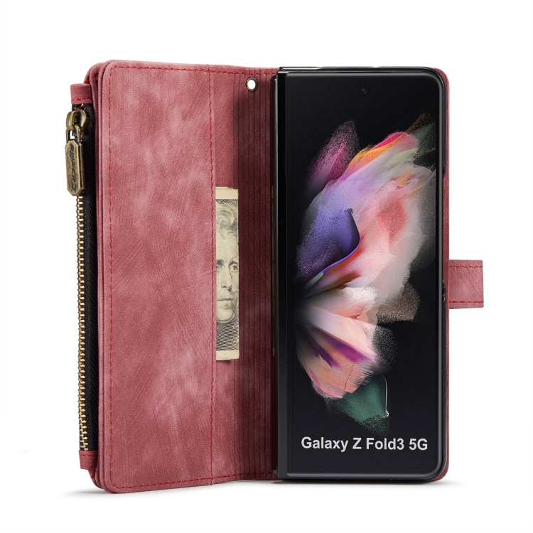 CASEME CASEME Galaxy Z Fold 3 Fodral Multifunktionell Röd