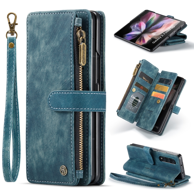 CASEME CASEME Galaxy Z Fold 3 Fodral Multifunktionell Blå