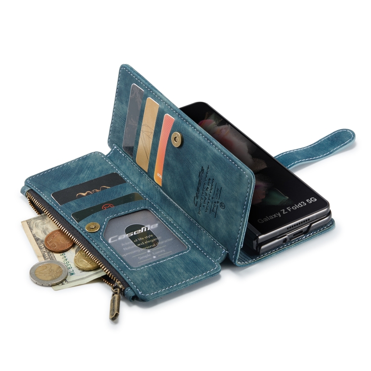 CASEME CASEME Galaxy Z Fold 3 Fodral Multifunktionell Blå