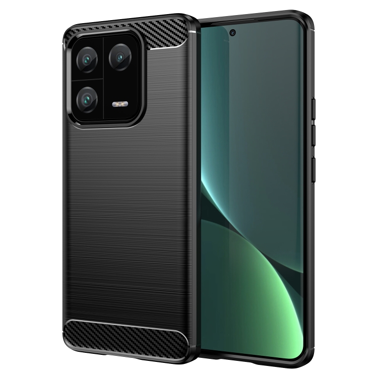  Xiaomi 13 Pro 5G Skal Borstad Stål Textur Svart