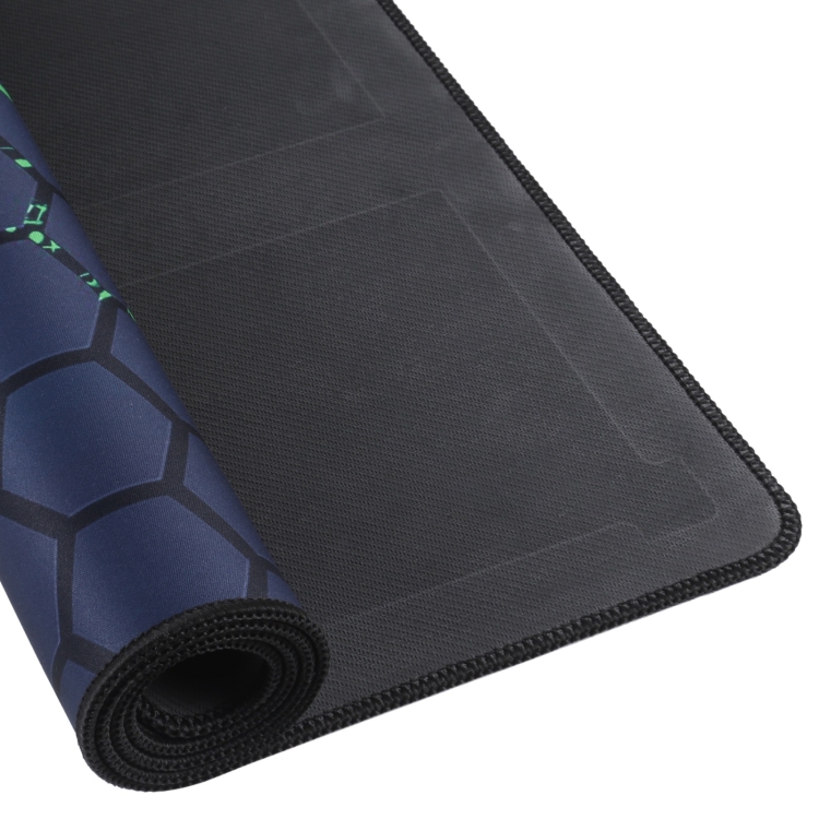 800 x 300 mm Musmatta/Skrivbordsmatta Green Honeycomb