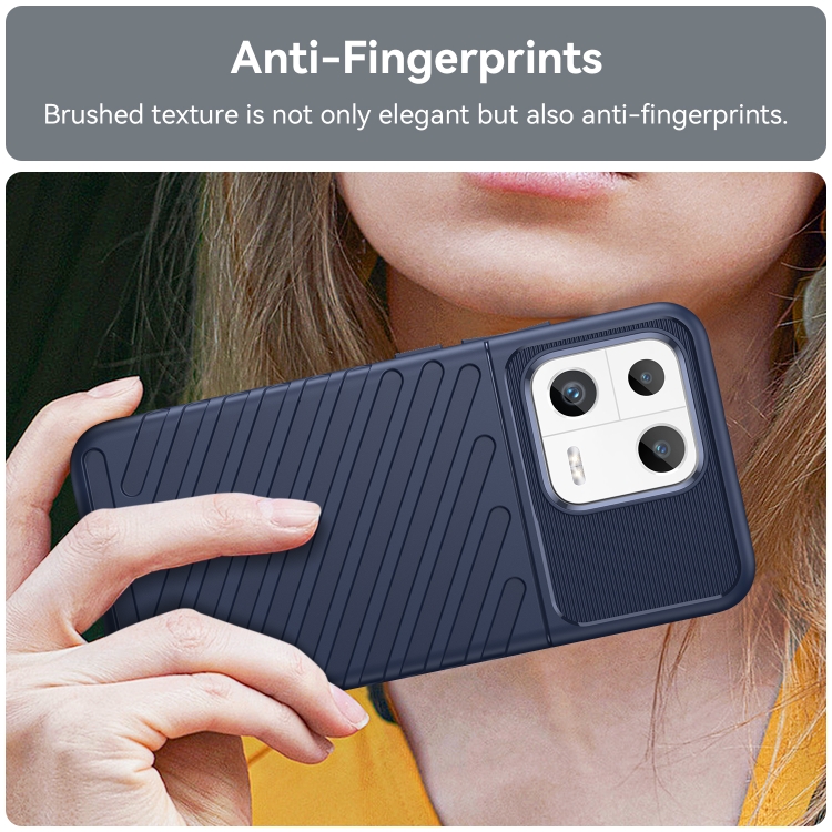  Xiaomi 13 5G Skal Twill Textur Blå
