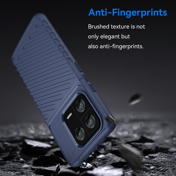  Xiaomi 13 Pro 5G Skal Twill Textur Blå