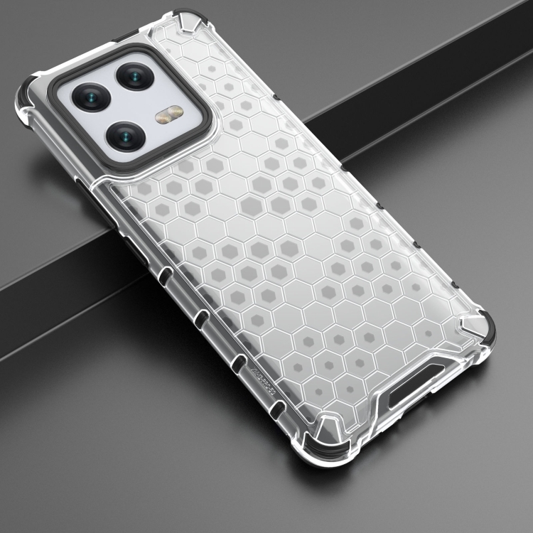 Xiaomi 13 Pro 5G Skal Shockproof Honeycomb Textur Vit