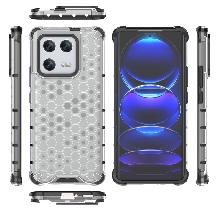  Xiaomi 13 Pro 5G Skal Shockproof Honeycomb Textur Vit