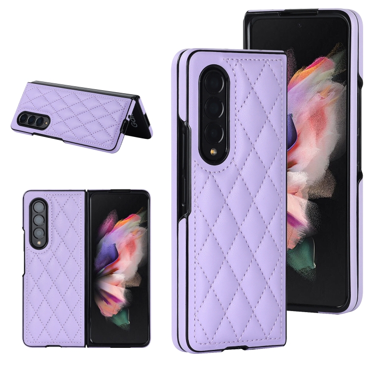  Galaxy Z Fold 3 Skal Diamond Lila