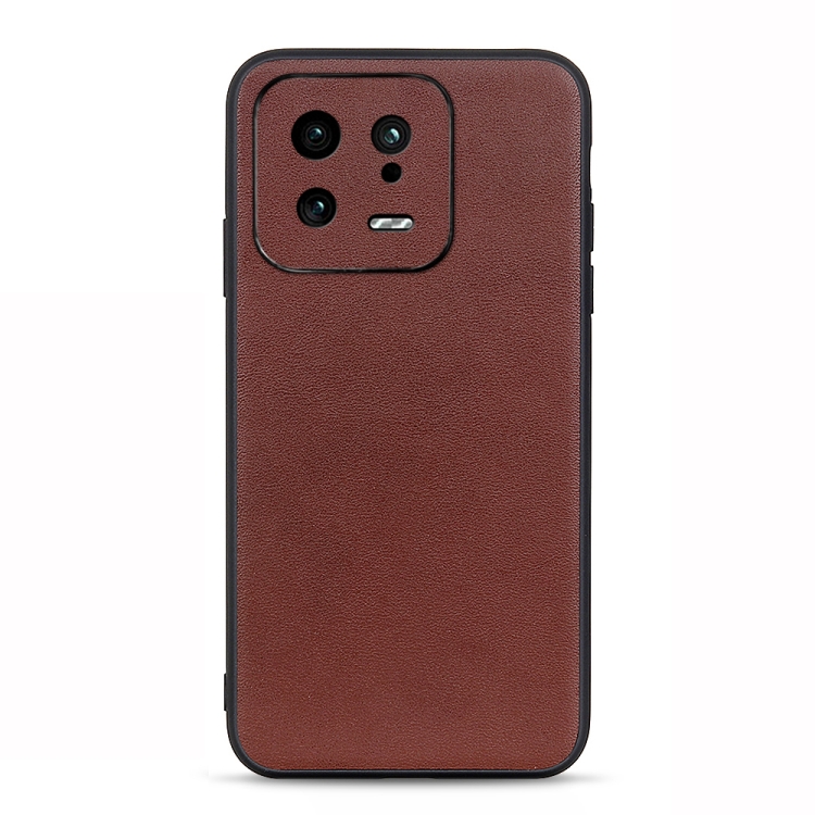  Xiaomi 13 5G Skal Äkta Läder Brun
