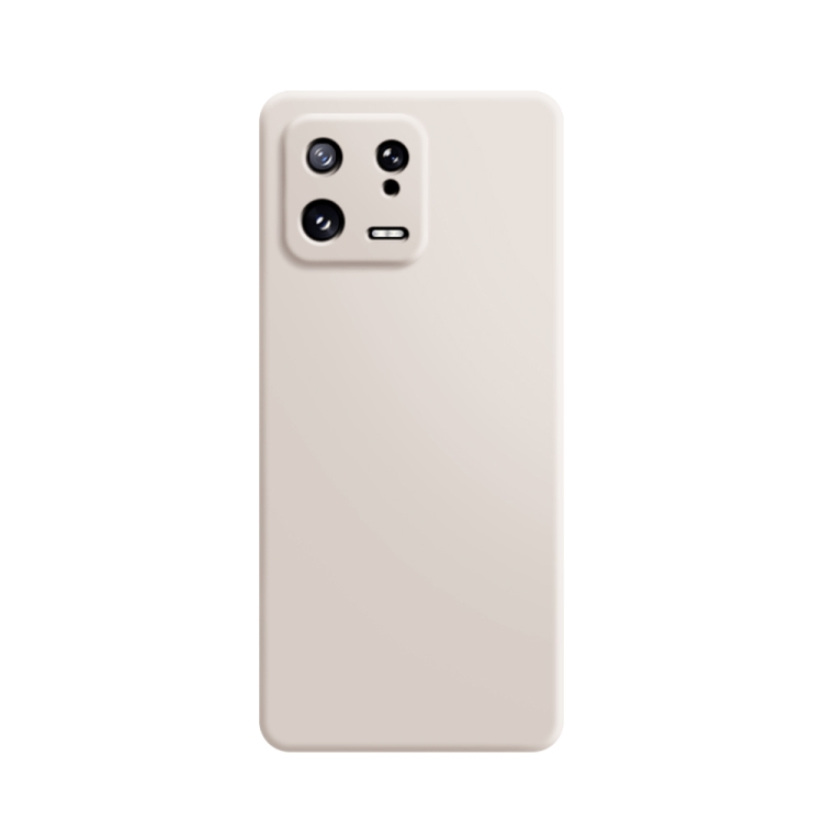  Xiaomi 13 5G Skal Liquid Silikon Vit