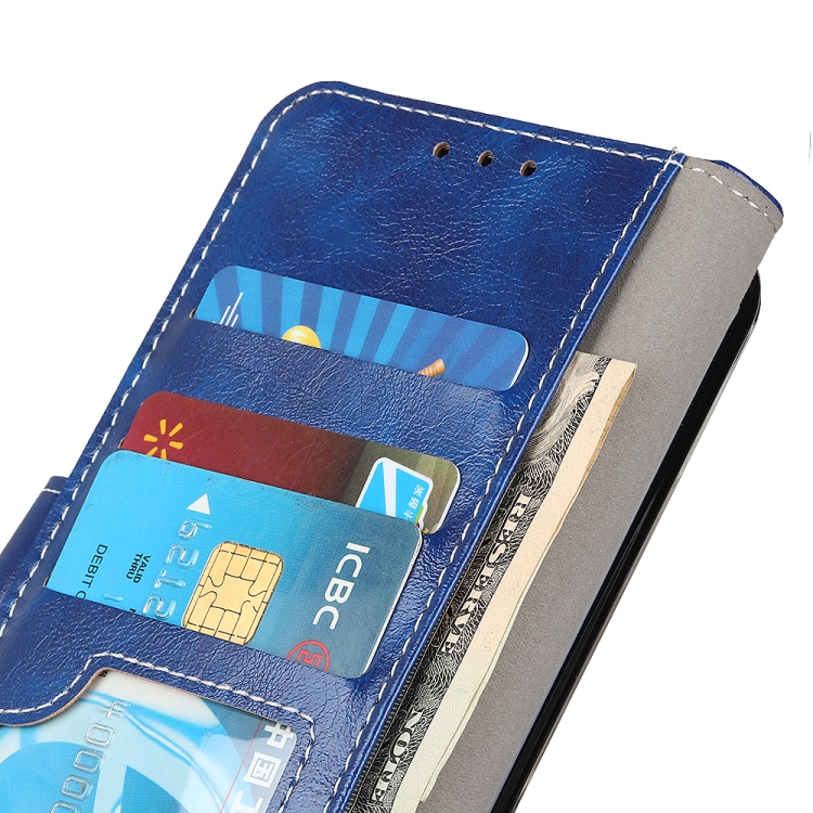  Xiaomi 13 Pro 5G Fodral Crazy Horse Retro Läder Blå