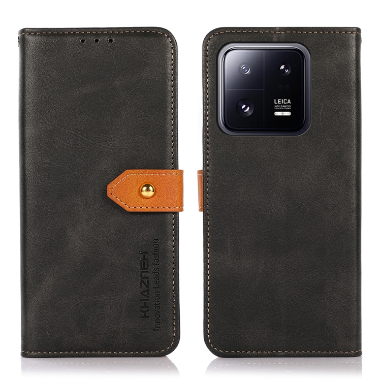 KHAZNEH KHAZNEH Xiaomi 13 Pro 5G Fodral Dual-Color Svart