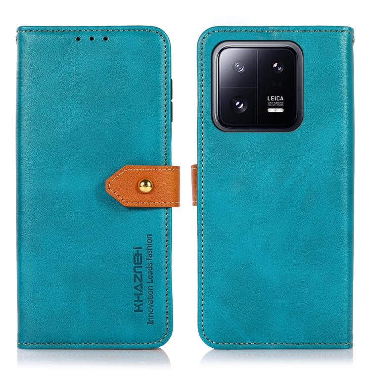 KHAZNEH KHAZNEH Xiaomi 13 5G Fodral Dual-Color Blå