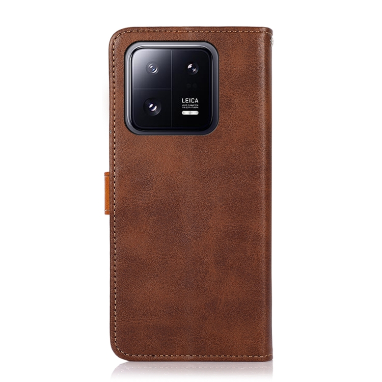 KHAZNEH KHAZNEH Xiaomi 13 5G Fodral Dual-Color Brun