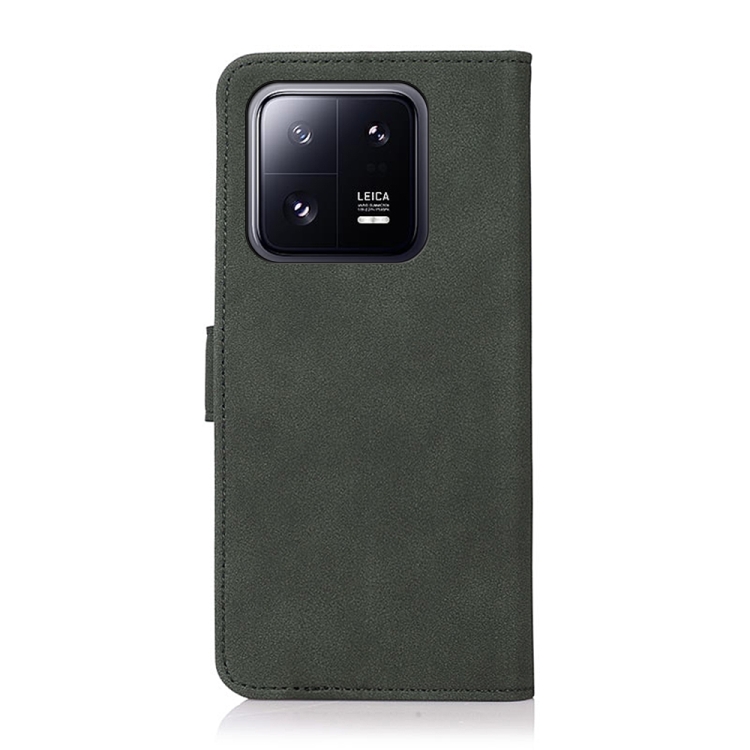 KHAZNEH KHAZNEH Xiaomi 13 Pro 5G Fodral Retro Läder Grön