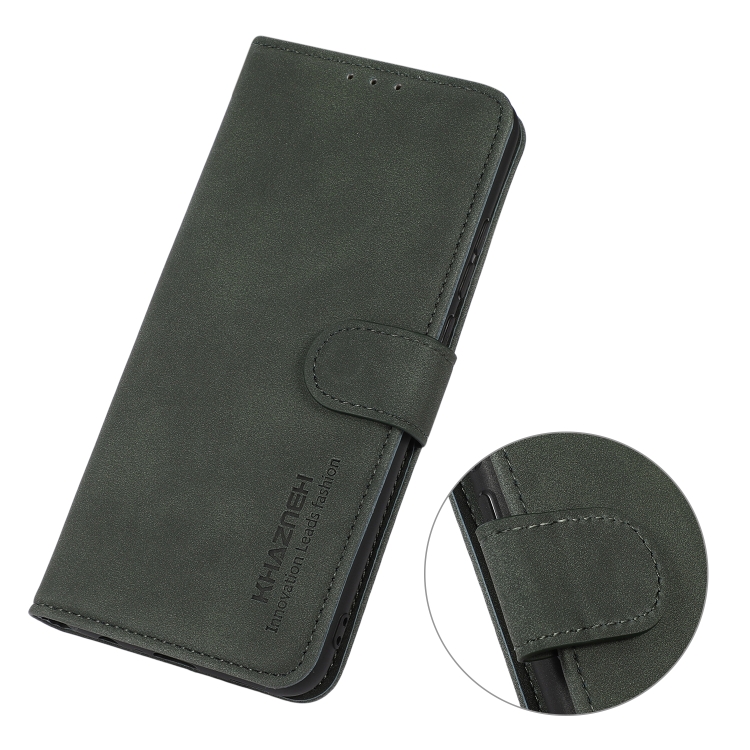 KHAZNEH KHAZNEH Xiaomi 13 Pro 5G Fodral Retro Läder Grön