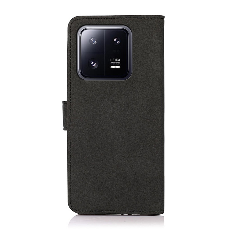 KHAZNEH KHAZNEH Xiaomi 13 5G Fodral Retro Läder Svart