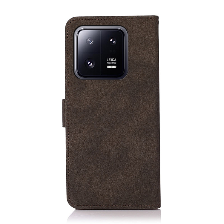 KHAZNEH KHAZNEH Xiaomi 13 5G Fodral Retro Läder Brun