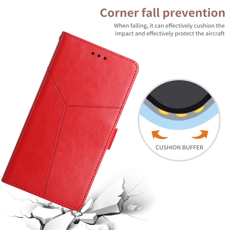  Xiaomi 13 5G Fodral Y-Design Läder Röd