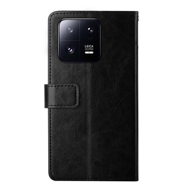  Xiaomi 13 5G Fodral Y-Design Läder Svart