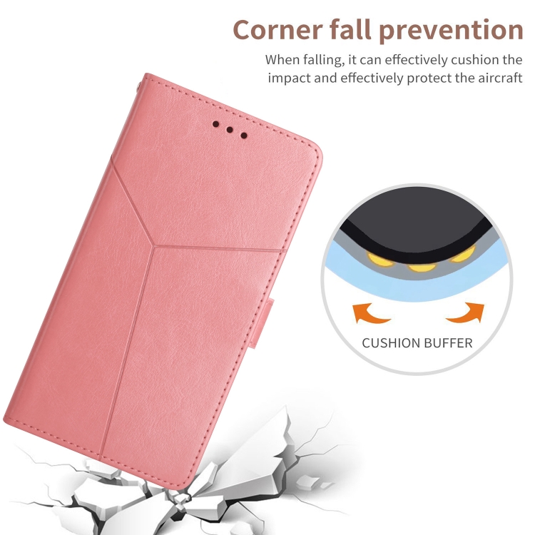 Xiaomi 13 5G Fodral Y-Design Läder Roséguld