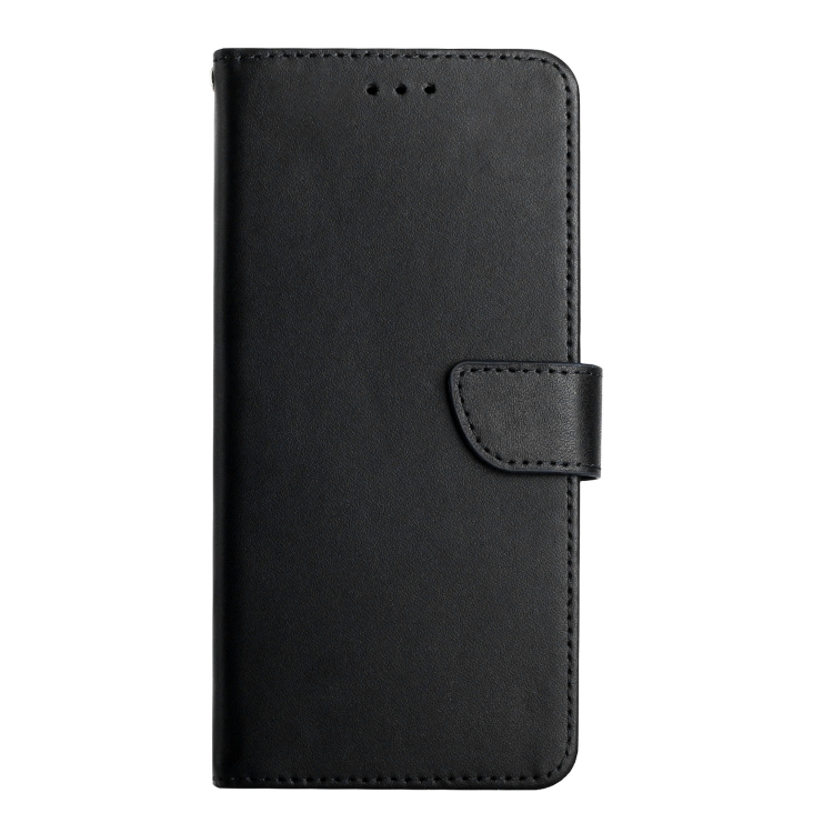  Xiaomi 13 5G Fodral Äkta Läder Nappa Textur Svart