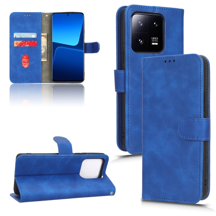  Xiaomi 13 Pro 5G Fodral Skin Touch Blå