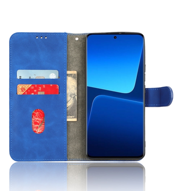  Xiaomi 13 Pro 5G Fodral Skin Touch Blå