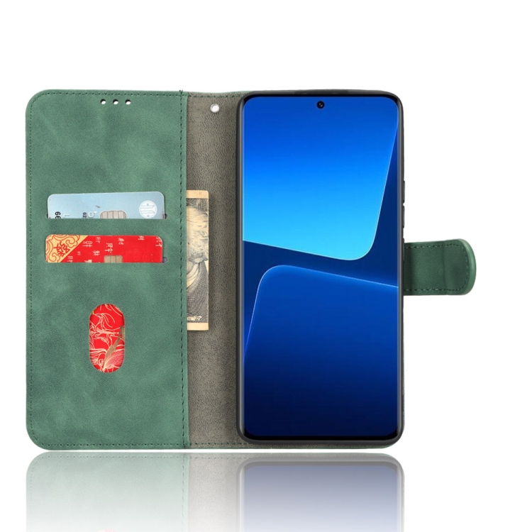  Xiaomi 13 Pro 5G Fodral Skin Touch Grön
