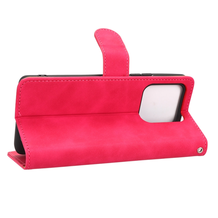  Xiaomi 13 Pro 5G Fodral Skin Touch Rosa/Röd