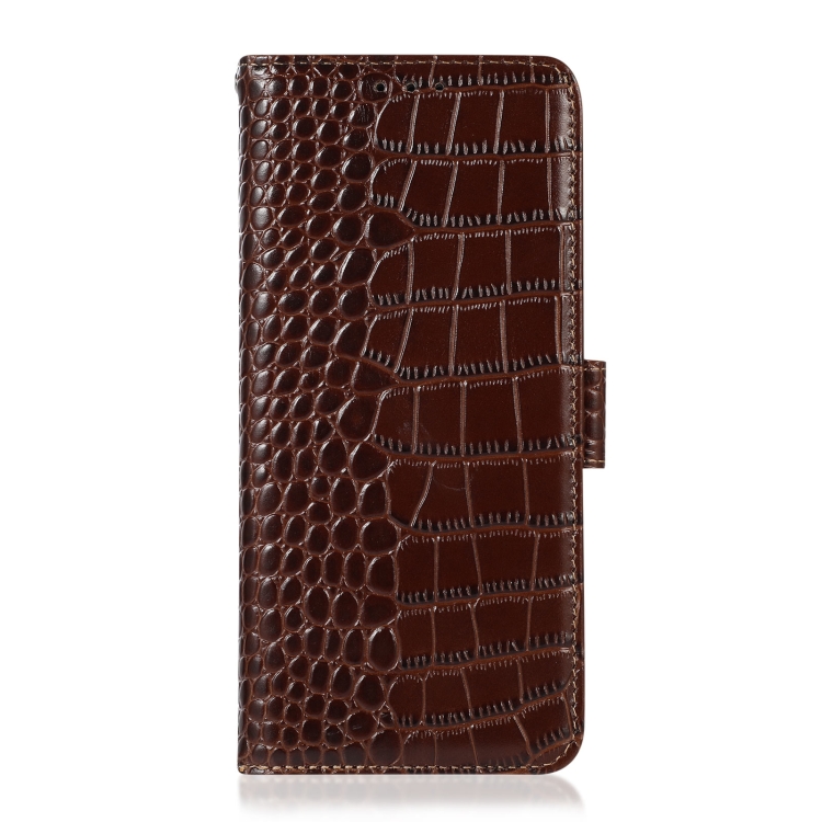  Xiaomi 13 Pro 5G Fodral Krokodil Textur Brun