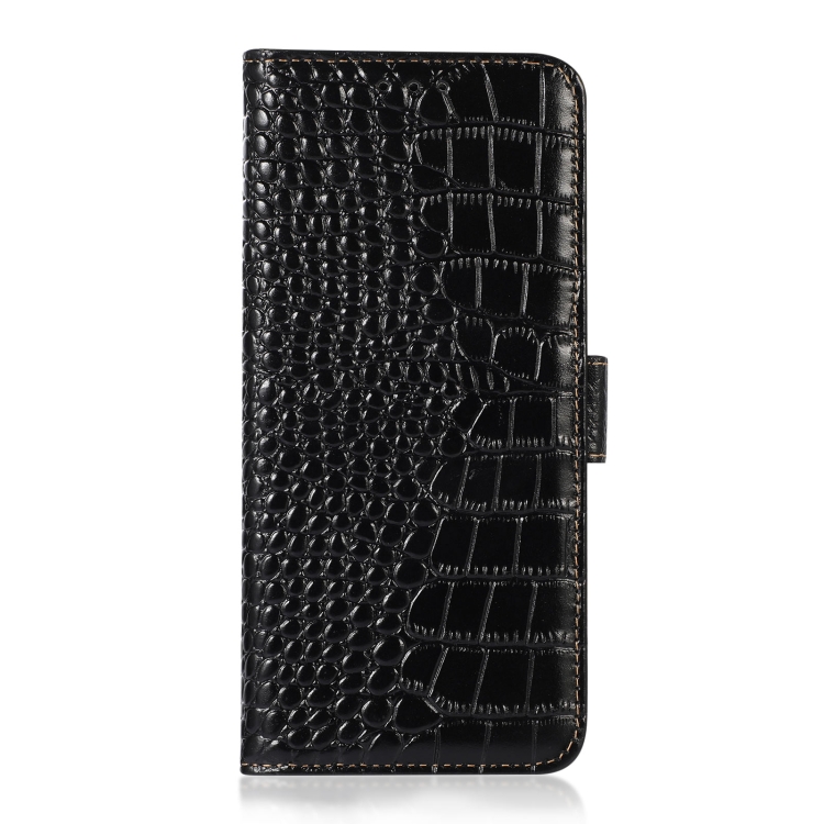  Xiaomi 13 5G Fodral Krokodil Textur Läder Svart