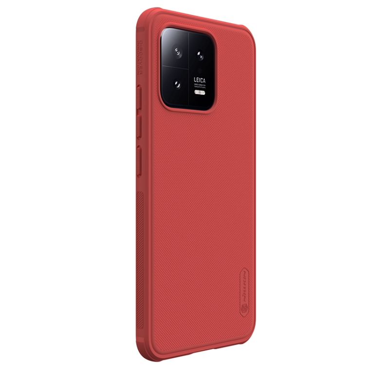 NILLKIN NILLKIN Xiaomi 13 5G Skal Frosted Shield Pro Röd