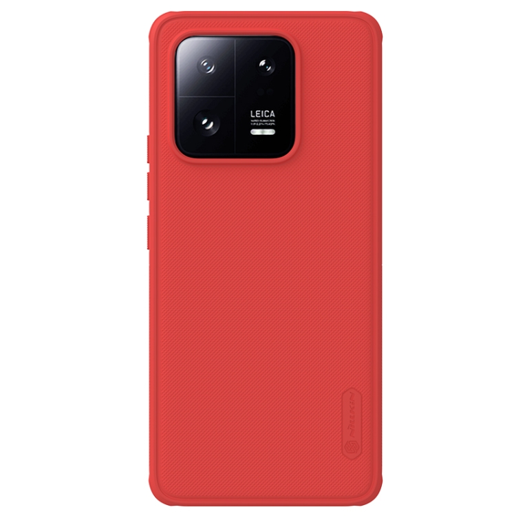 NILLKIN NILLKIN Xiaomi 13 Pro 5G Skal Frosted Shield Pro Röd