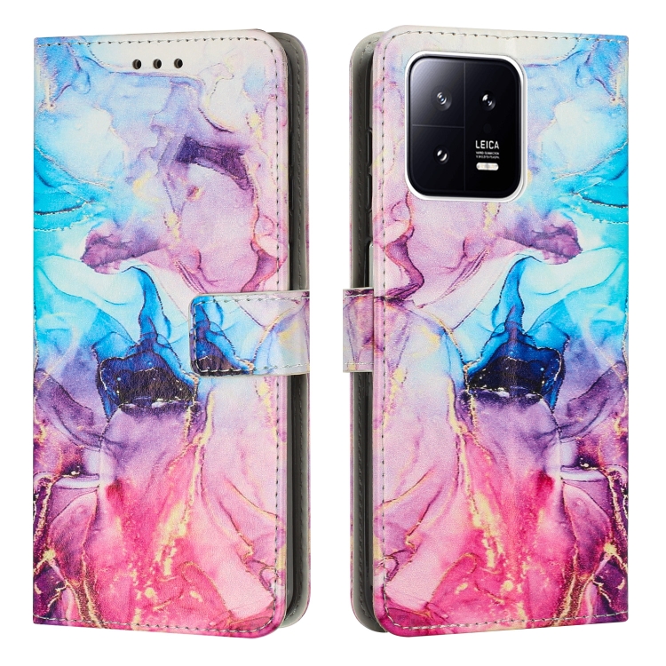  Xiaomi 13 Pro 5G Fodral Marmor Rosa/Lila