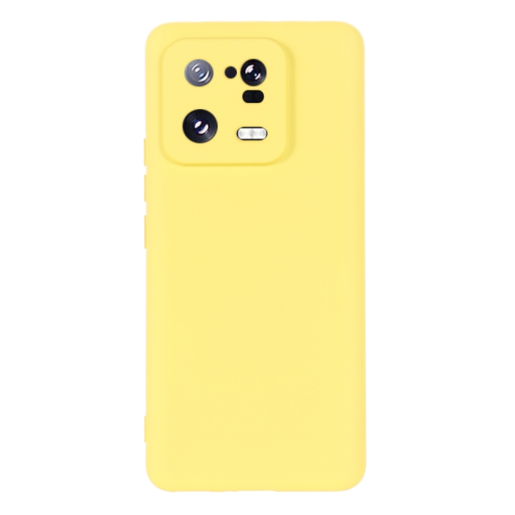  Xiaomi 13 Pro 5G Skal Liquid Silikon Gul