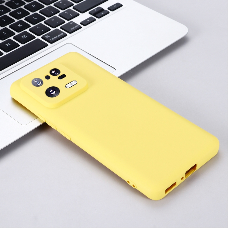  Xiaomi 13 Pro 5G Skal Liquid Silikon Gul