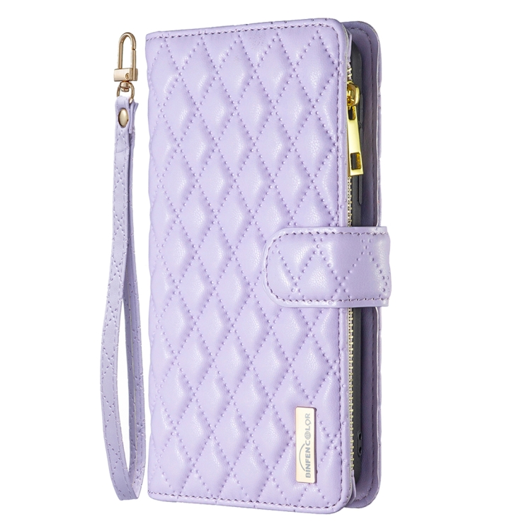 BINFEN BINFEN Xiaomi 13 Lite 5G Fodral Diamond Multifunktionell Lila