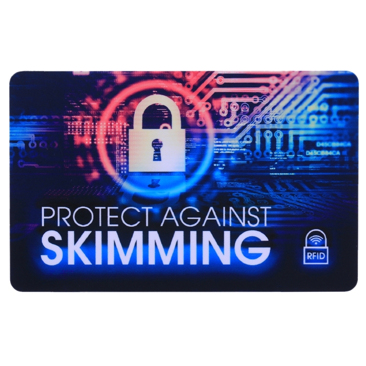  RFID Skimmingskydd Skim-Block Kort