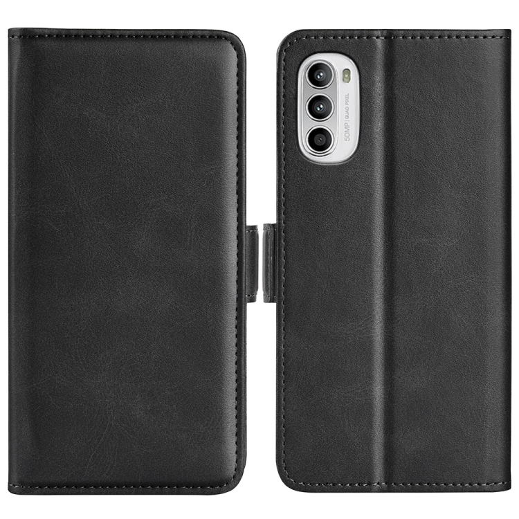  Motorola Moto G52/G82 Fodral Magnetisk Stängning Svart