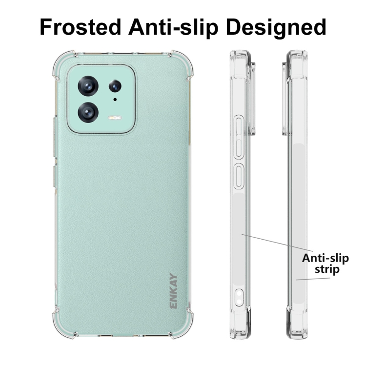 ENKAY ENKAY Xiaomi 13 5G Skal Shockproof TPU Transparent